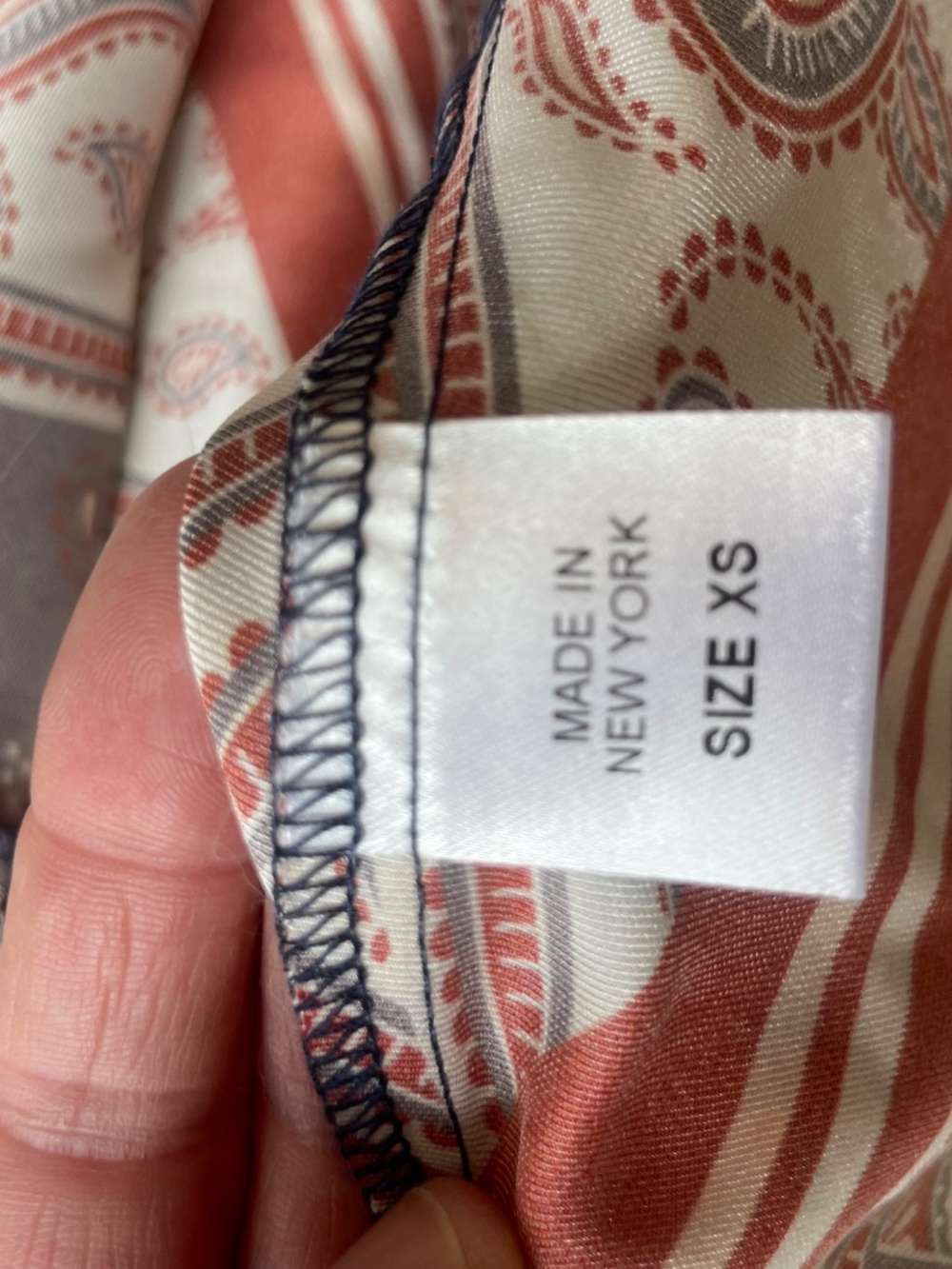 Petersyn Agnes Paisley Print Ruched Shirt Dress - Picture 4 of 4